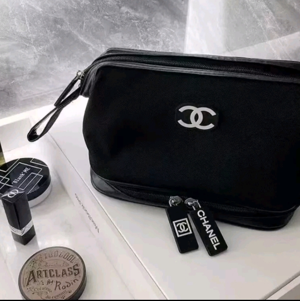 CC Black & White Makeup Bag NWOT